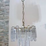 Murano glass chandelier by Venini 1960s