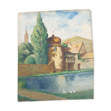 Oil on panel by Arthur Gerthoffert