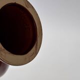 Soliflore decorative object in enamelled ceramic