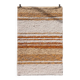 Tapis artisanal tissé main en coton recyclé - 40 x 60 cm