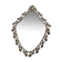 Golden mirror  50x68cm