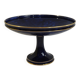 Sèvres porcelain cobalt blue footed bowl with gold rim – center