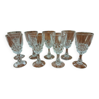 Set of 8 glasses