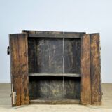 Beech wabi sabi cabinet, 1850s