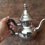 Vintage stainless steel teapot