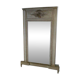 Large Napoleon III patinated mirror, 19th century