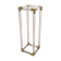 Very beautiful column pedestal by Charles Hollis Jones in Lucite & brass.
