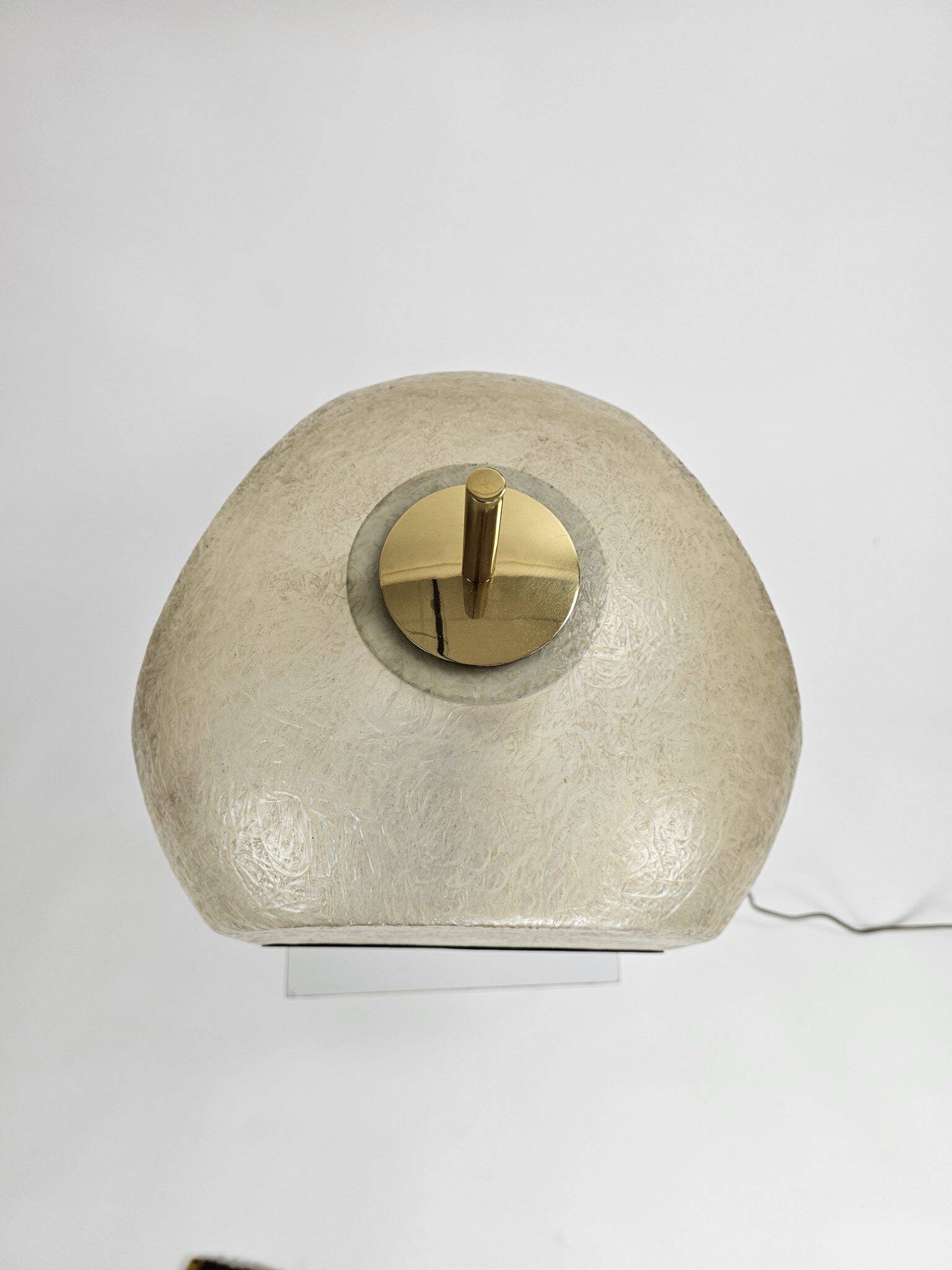 Lampe de table italienne en fibre de verre