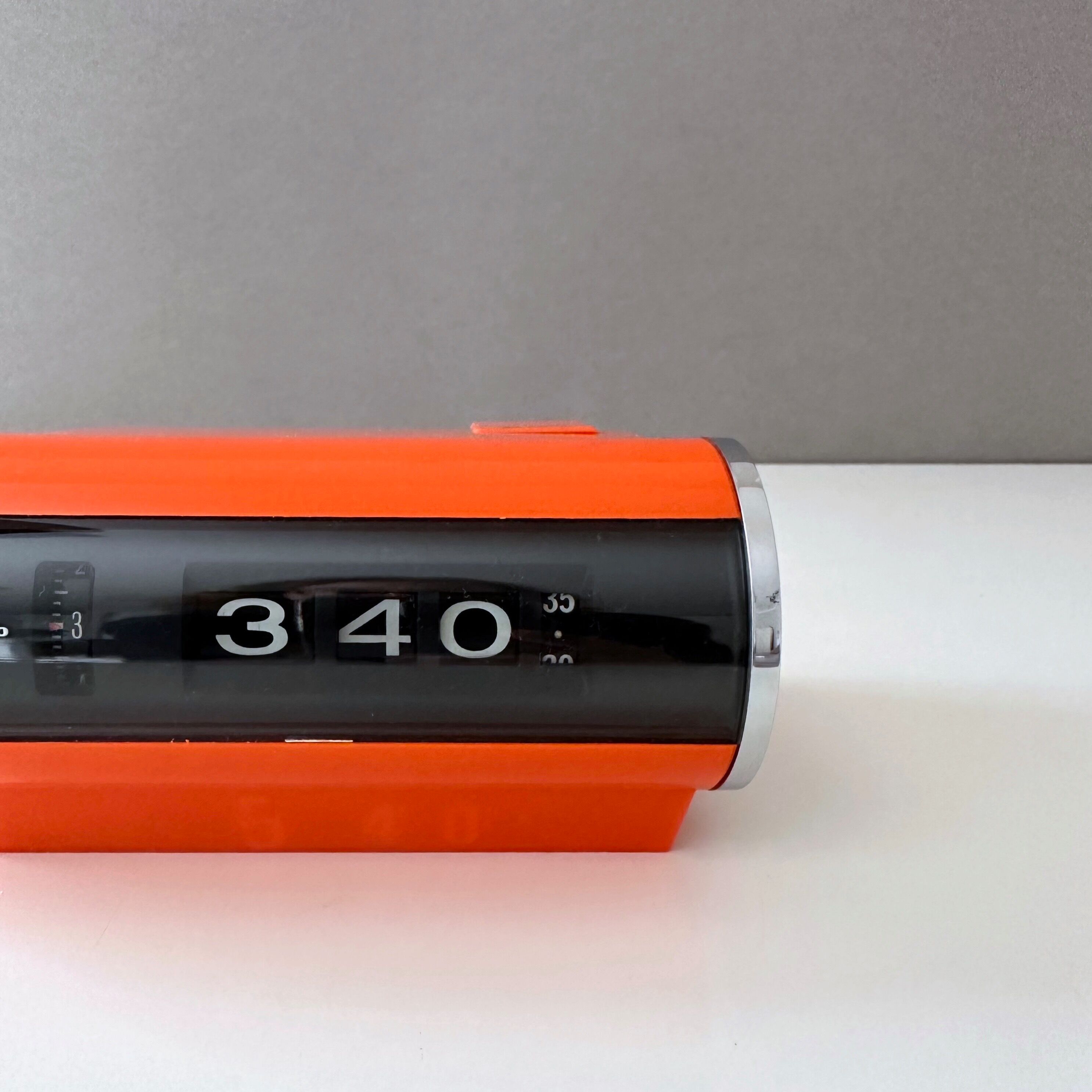 Sankyo 401 réveil orange années 70