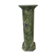 1970's Green Marble Painted Pillar