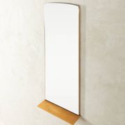 Miroir mural vintage simple avec étagère