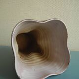 ceramic vase Vallauris fat lava vintage deco glazed ceramic vase 50s