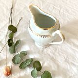 Fine porcelain milk jug from SOLOGNE France
