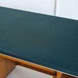 Vintage oak desk made by Burwood. France, 1950s