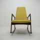 1960s Stylish Beech Rocking Chair,Czechoslovakia