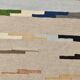 Tapis Kilim Vintage Beige Fait Main, Design Géométrique Élégant, 284x378 Cm