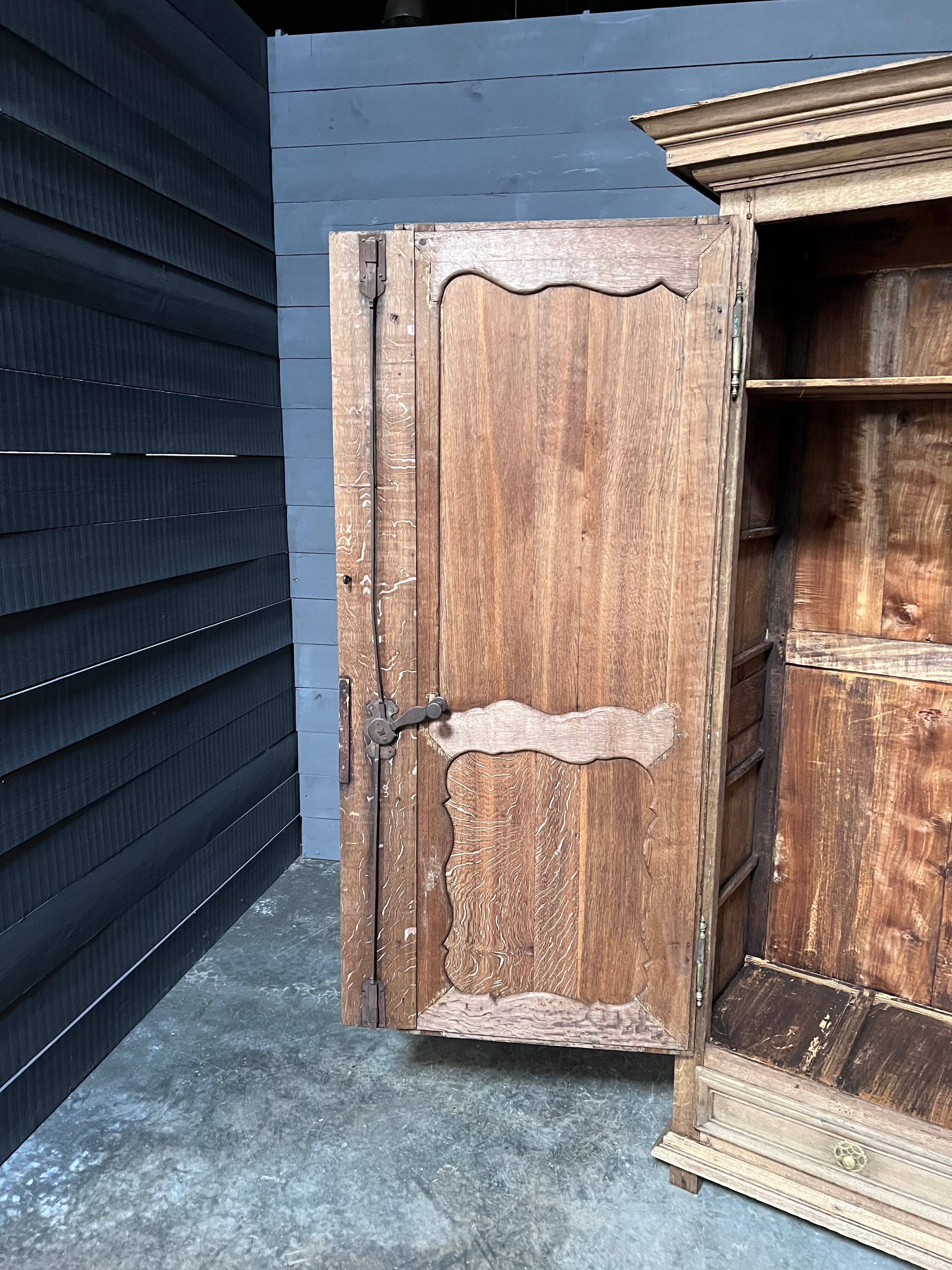 Oak cabinet