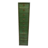 Vintage metal filing cabinet 1950's