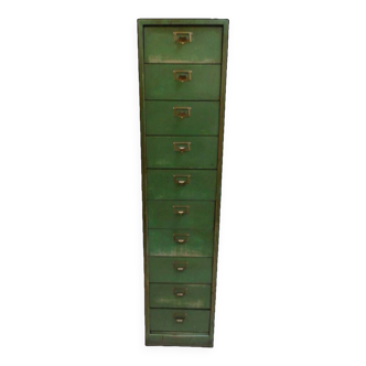 Vintage metal filing cabinet 1950's