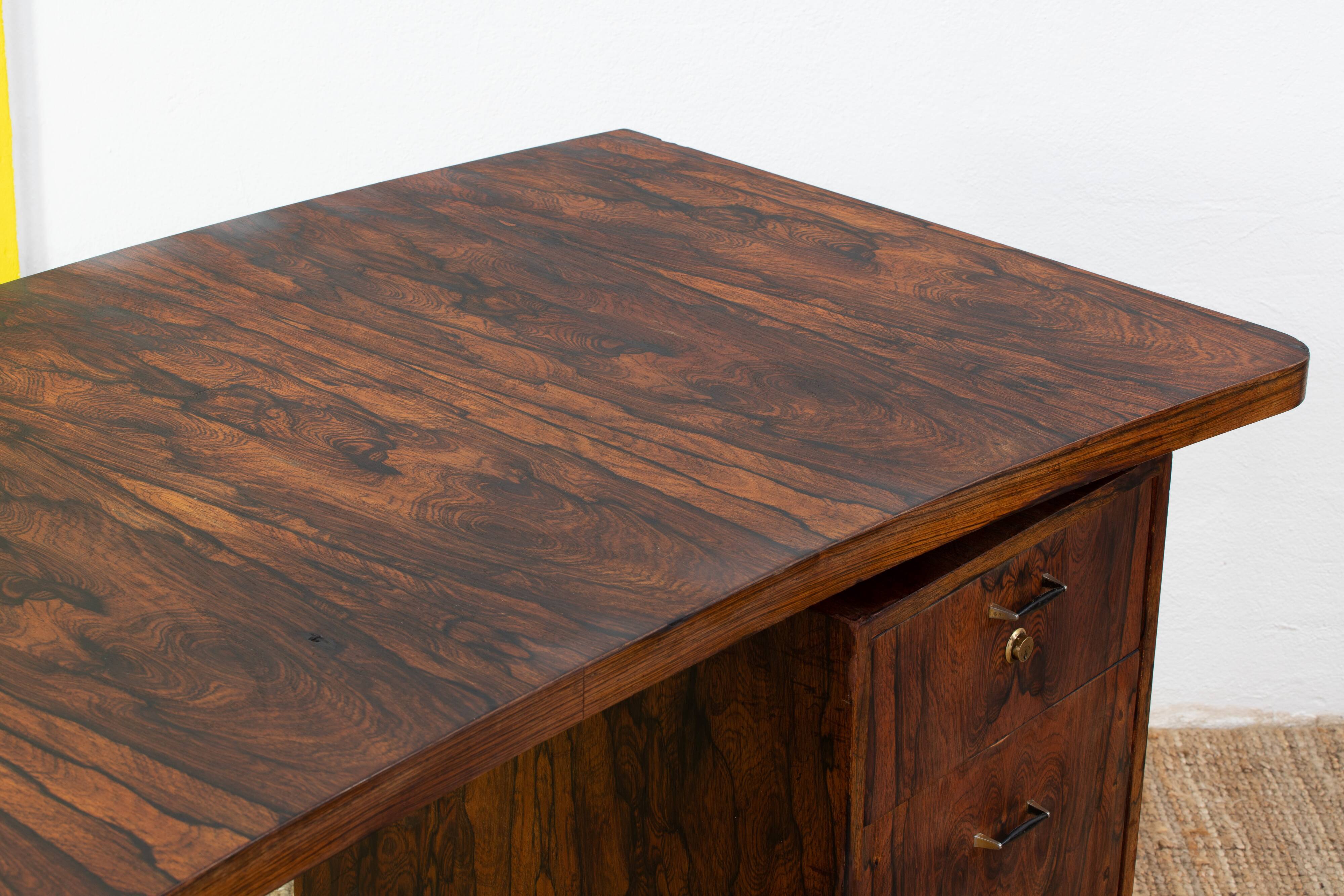 Scandinavian Office Vintage Rosewood