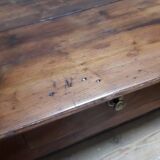 Table d’office L140,5xP80cm XIX° 2 tiroirs