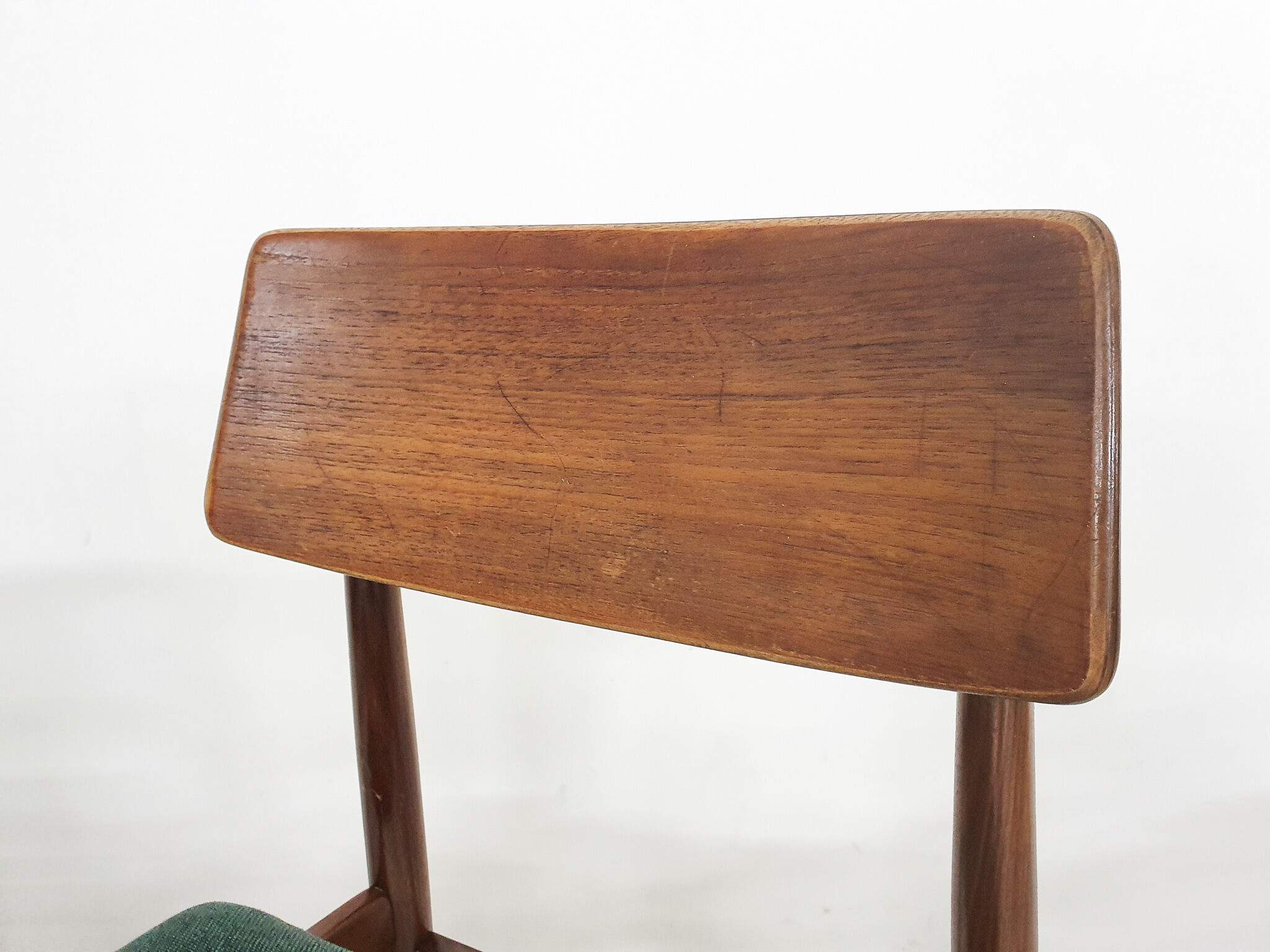 Set of four teak dining chairs by Topform, The Netherlands 1960's