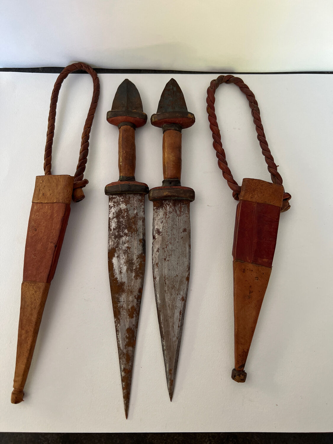 Lot African knives
