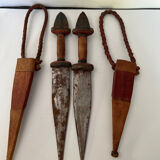 Lot African knives