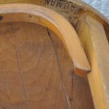 Pair of stools signed Baumann