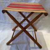 Folding vintage stool