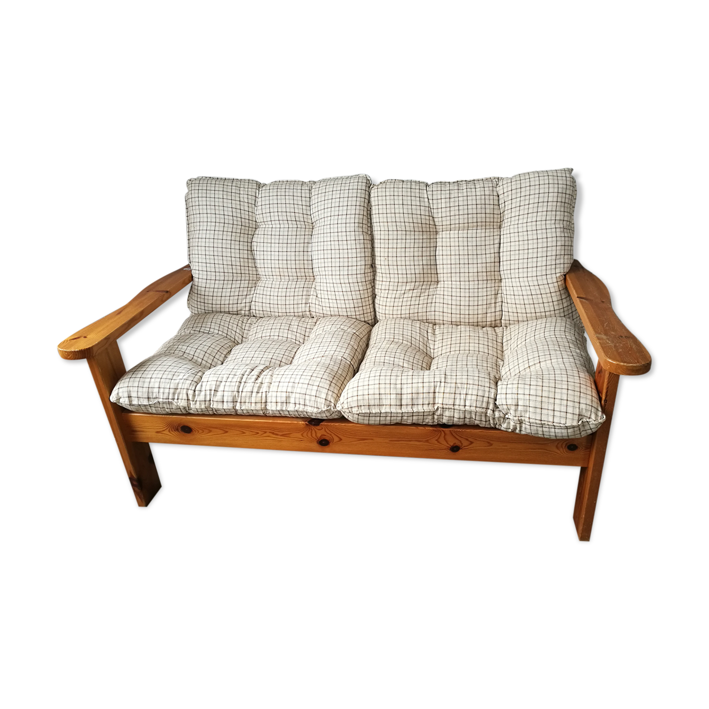 Sofa 2 place in pine