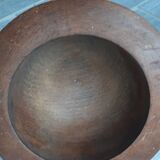 Wooden mortar and pestle