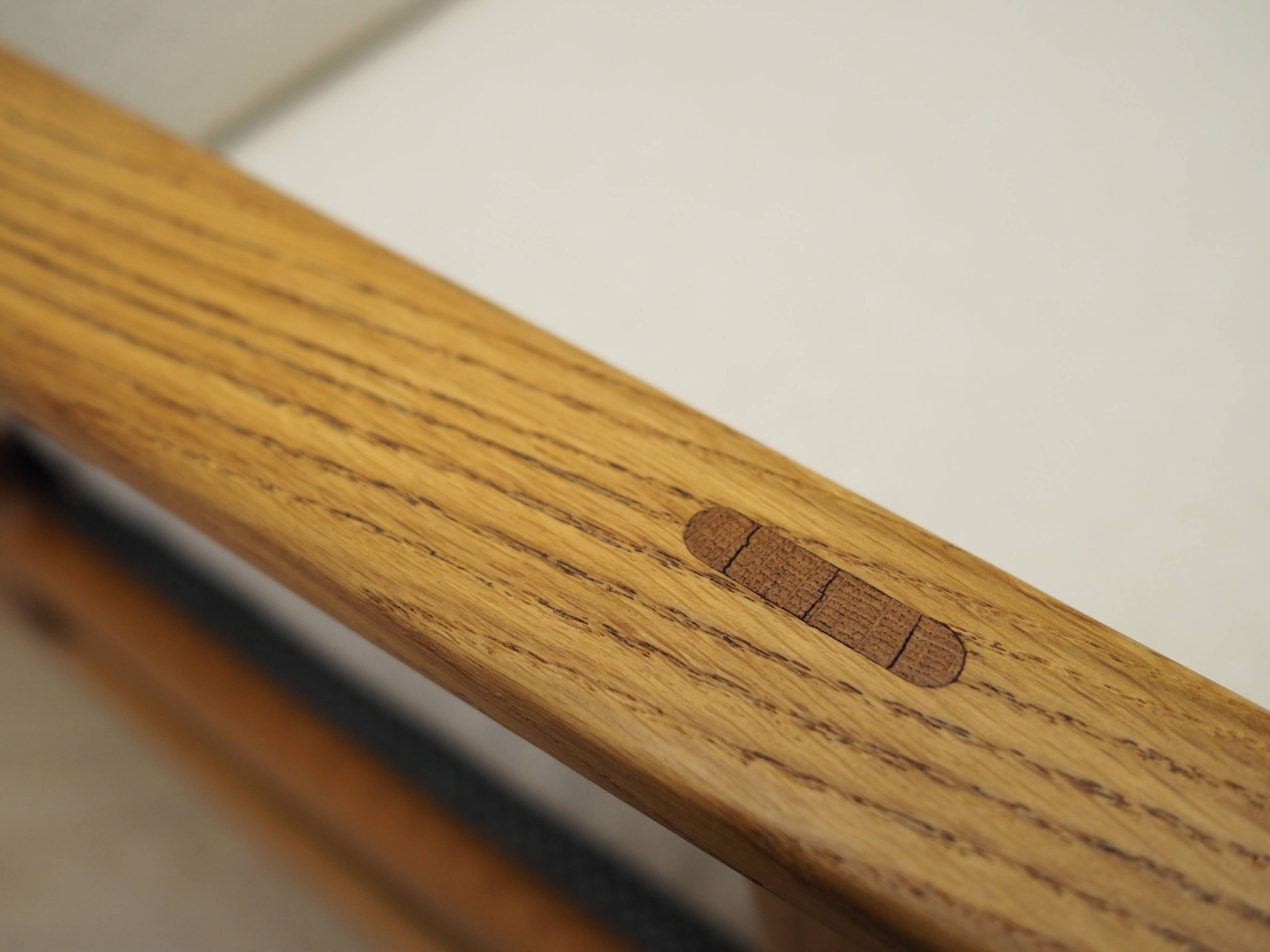 Oak rocking chair, Danish design, 1960s, designer: H. Brockmann Petersen, p