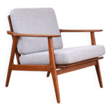 Mid-Century Danish Teak Armchair, 1960s.