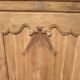 Antique Louis XV bonnetière, fruitwood, restored – 1 door, 3 shelves