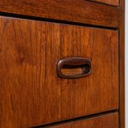 Commode en teck de style Mid-Century, Danemark, années 1960