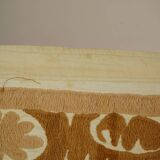 Hand-knotted rug, vintage Turkish rug 129x133 cm