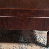 Louis XVI library in cedar burl