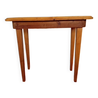 Wooden side table