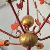 Chandelier by Thierry costing unique piece made in the 90s in very good condition