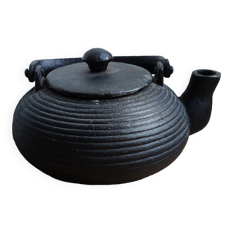 Cast iron teapot