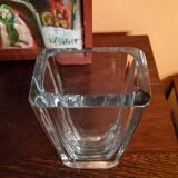 Scandinavian crystal vase from the 50s