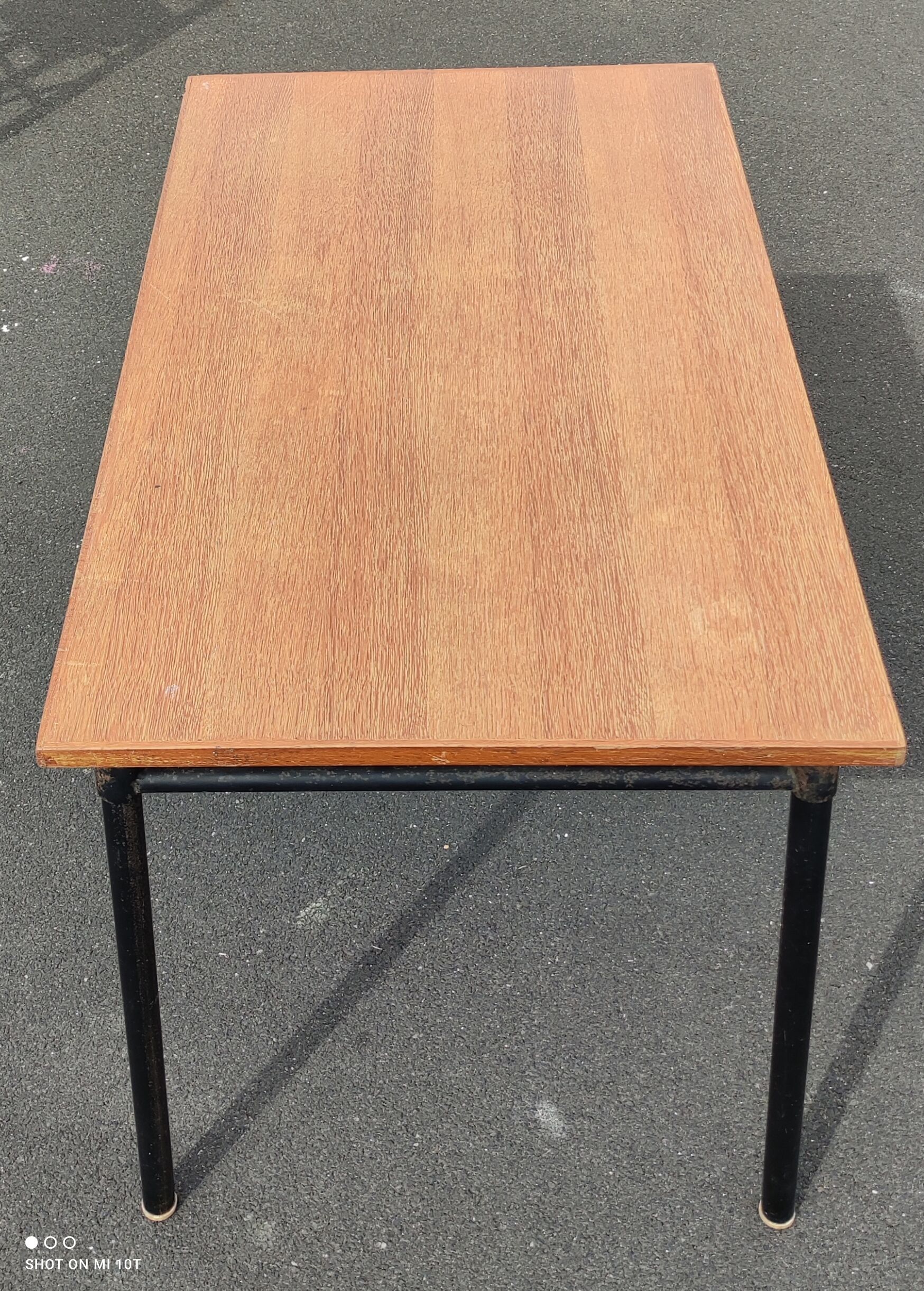 Vintage desk feet tube