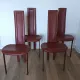 4 chaises  modèle 1Alice par Giorgio Cattlelan