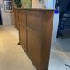 Wooden card holder cabinet