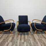 Armchairs by Jindrich Halabala for Up Závody, Set of 3