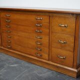 Oak Apothecary Cabinet, Netherlands, 1930s