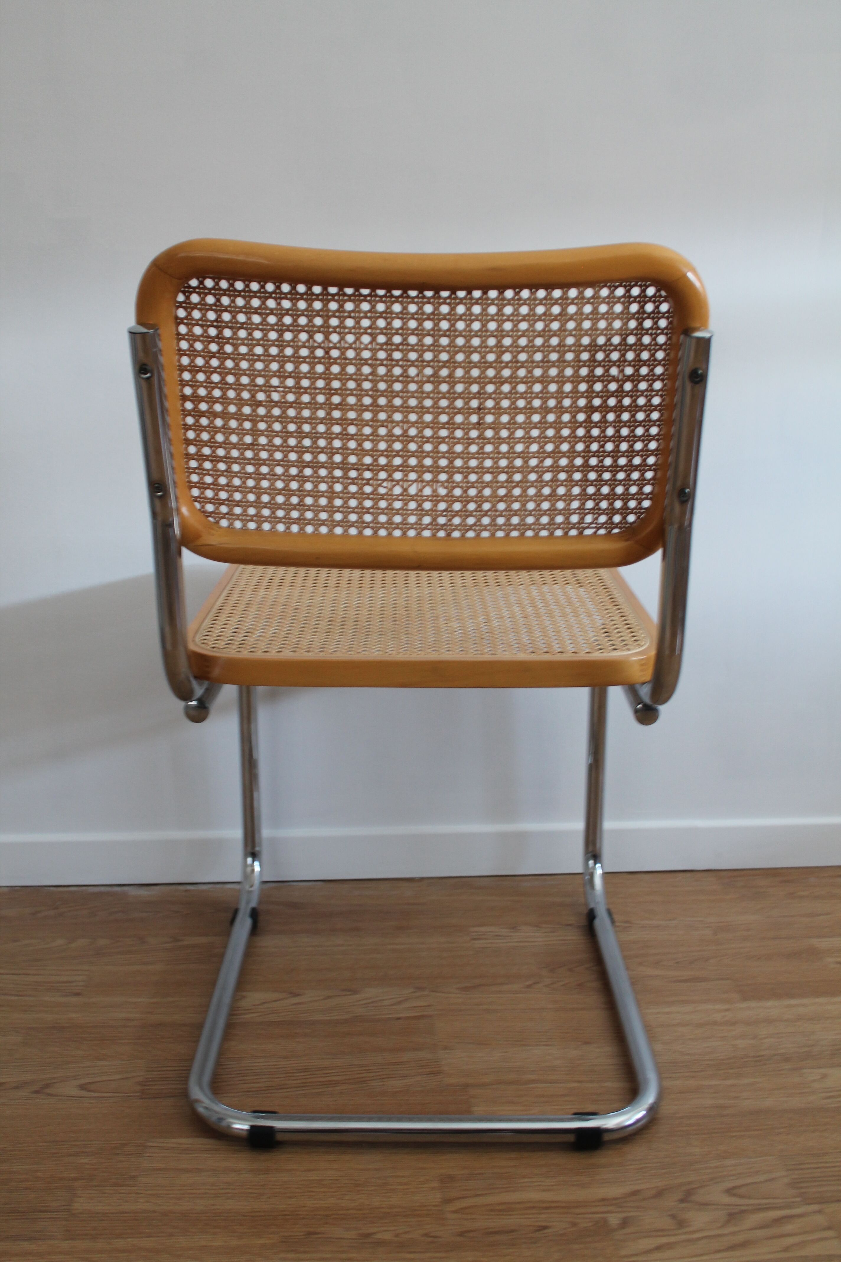 Lot de 6 chaises Cesca B32 par Marcel Breuer