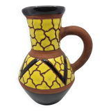 Raymond Camart vase in Vallauris Art Deco style, terracotta, 1950.