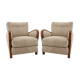 Paire de fauteuils Art Déco des années 1930